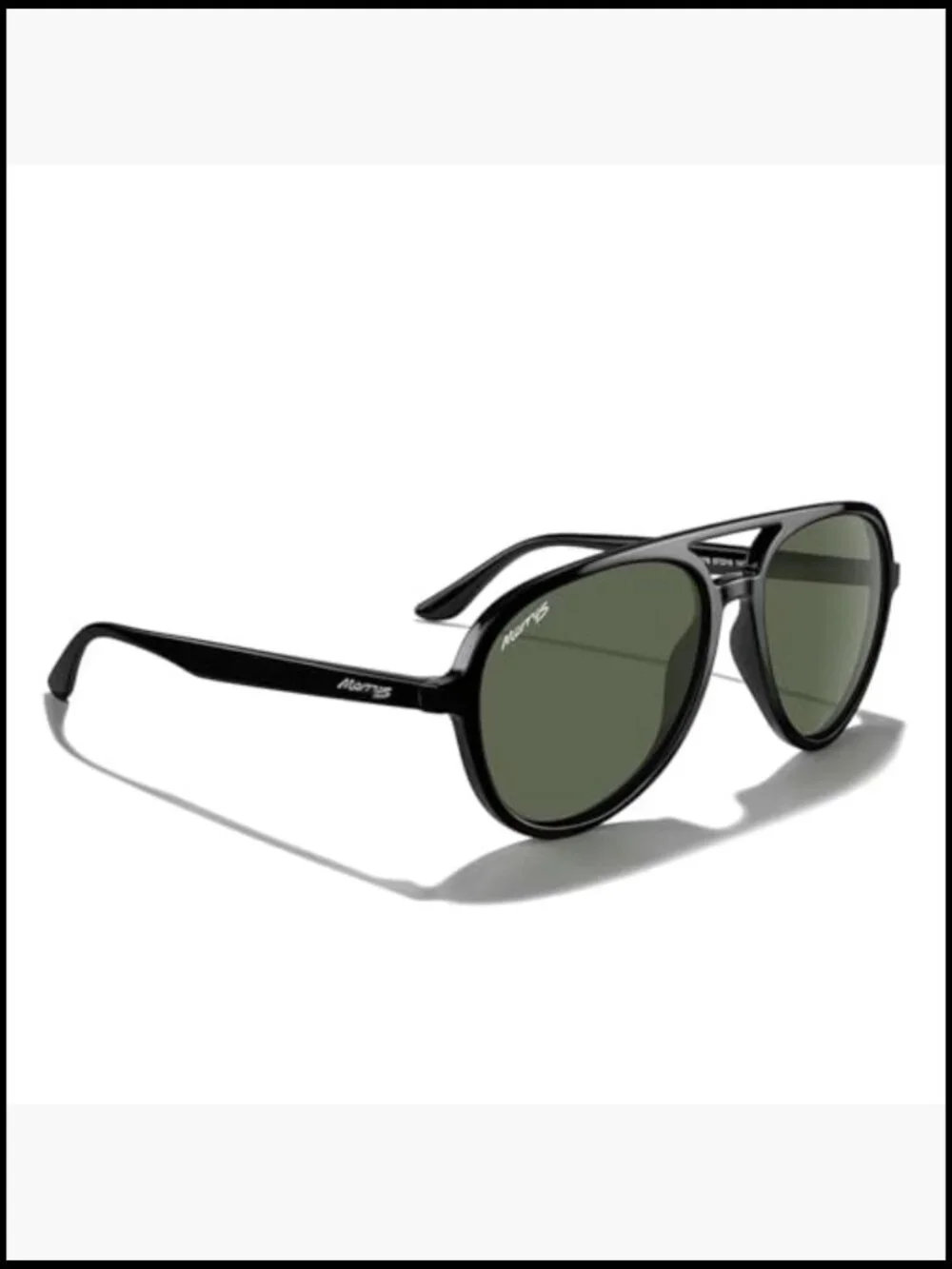 Classic Polarized Aviator Sunglasses Double Bridge Retro TR90 Frame